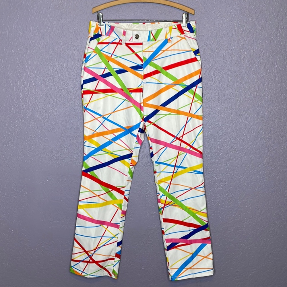 Loudmouth Golf Colorful Striped Pants